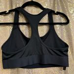 Victoria's Secret  Sport Black The Player Unlined Racerback Sports Bra Large Photo 1