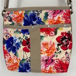 LeSportsac Essential Weekender Hobo Adjustable Crossbody Bag in Waterlily Garden Photo 0