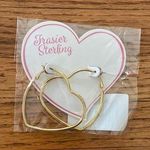 Frasier Sterling  Heart Earrings Photo 0