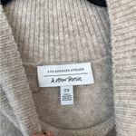 & Other Stories & Other Stories wool mock neck sweater ribbed melange greige neutral knit Photo 3