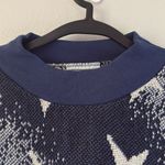 Sugar Street Weavers Americana Sweater Cotton Pullover Red White Blue One Size Size undefined Photo 4