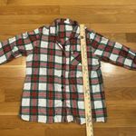 Wondershop by target women’s plaid two piece pajama set size medium. Red Photo 3