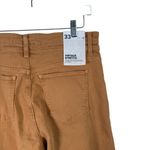 joe's jeans  Allana Wide Ankle Leg Pants Almond Brown High Rise NEW Womens Size 33 Photo 5