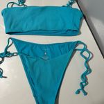 La Hearts Vibrant Blue Bikini with Side Ties Photo 5
