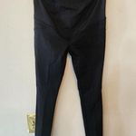 Isabel Maternity Over Belly Knit Maternity Leggings  by Ingrid & Isabel Black XS Photo 0