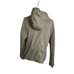 Lane Bryant Canvas Windbreaker COAT JACKET Hooded Drawstring Full Zip Snap 14 Photo 4