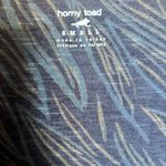 Horny Toad Rosalinda Dress Small Multicolor Artsy Print V Neck Organic Semi Fit Photo 5