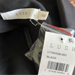 Lush Clothing Lush Bow Pocket Black Blazer NWT Small Photo 9