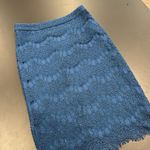 Forever 21  Blue Lace Midi Skirt Photo 2