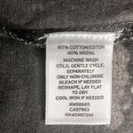 Susina Gray Falling Bouquet Square Neck Elbow Sleeve T Photo 7