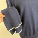 Boden Navy Blue Bell Sleeve Sweater Size 16 Photo 5