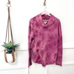 Anthropologie  Maeve Pink Tie Dye Thermal Long Sleeve Tunic Size M Photo 1