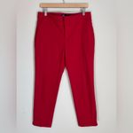 ZARA  Women's Suit Set Matching Blazer Pants Set Red Sz 8 / 6 Tailored Photo 6
