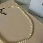 Ivory Pearl Necklace Vintage “Hollie” Champagne Petite Classic Elegant Feminine White Photo 7