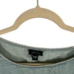 J Jill Denim Chambray Blue Blouse Bell Sleeve Boho Western Womens Plus 2x Photo 2