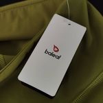 Baleaf  Chartreuse Green Cropped Leggings NWT Size Small Green Leggings Photo 7