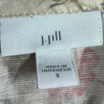 J.Jill Floral Print Button Front Tunic Shirt Dress Size S Photo 3