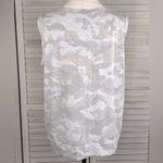 Jane and Delancey  Twist Front Tank Top Gray Camo-Large Photo 1