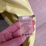 Title Nine  Gidget 2.0 Yellow Space Dye Scoop Neck Cap Sleeve Dress Size S Photo 4