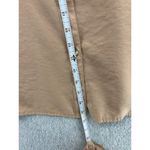 Ava & Viv AVA VIV Women's Button Front Blouse Solid Mauve Peach Size 1X Long Sleeve Photo 6