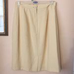 Cream Skirt Suit Bottom Tan Size 6 Photo 1