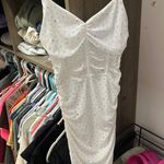 Windsor White Rhinestone Bodycon Dress Photo 2