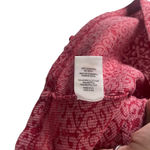 Aventura Women's Size Medium Red Fair Isle Thermal Long Sleeve Shirt Photo 5