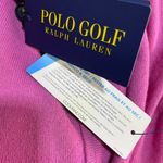 Ralph Lauren Polo Golf Womens Cashmere Ruffle Sleeve Sweater Resort Rose Sz Med Photo 3