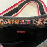 Haute Shore Pink Multicolored Tweed Print Neoprene Shoulder Crossbody Purse Black Photo 8