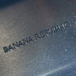 Banana Republic  • Navy Genuine Suede Gold Metallic Laces High Top Sneakers Photo 2