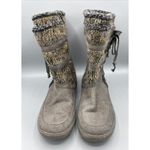 Rocket Dog  Womens Boots Faux Suede Sweater Knit Brown Size‎ 10 Photo 2