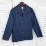 Levi's Vintage 70s Levi’s Safari Denim Blazer Leisure Jacket Orange Tab Blue Large Photo 8