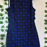 Deadstock| Rare one Above Another Women’s Dress Funky 70s Size Small/medium Blue Photo 0