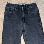 Everlane Authentic Stretch High Rise Skinny Jean Black 25 Tall Photo 3