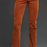 Anthropologie MOTHER The Mid Rise Dazzler Corduroy Pants Monks Robe Brown NEW Photo 0