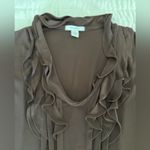 Dress Barn size 12 chocolate brown dress Photo 5