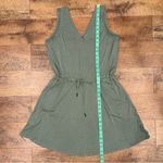 Sweaty Betty  Take It Easy Dress Drop Waist Stretch Heather Green Size Small Photo 5