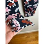 Carolina K Alicia Floral High Waisted Gaucho Pants NWT Sz. S Black Photo 12