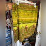 Russell Kemp Green Boho Indie Earthy Skirt Size 14 Photo 4