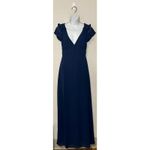 Modcloth You're Flowing Places Dark Blue Maxi Dress Size 2 NWT!!! Photo 2