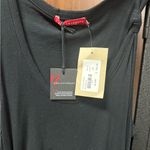 NWT PHILANTHROPY DRESS! Black Sleeveless Ruched Dress! Tight fit! Medium Photo 2