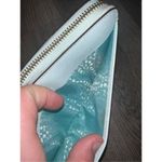 Kate Spade  Light Blue Zip Around Wallet Preowned Photo 15