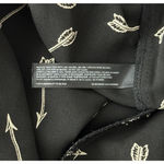 Anthropologie Eloise Shorts Womens Small Black White Arrow Print Fun Novelty Photo 5