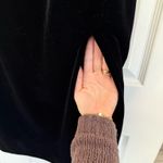 Lulus Black Velvet Midi Dress Photo 5