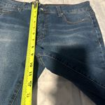 Tahari  Dark Blue Skinny Jeans Photo 4