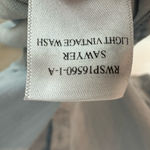 Rails  Sawyer Light Vintage Wash Long Sleeve Button Front Dress Photo 8