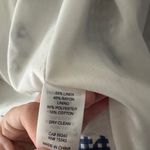 Caroline Constas Quilted Jacket Blazer Gingham Blue Linen Blend Photo 7