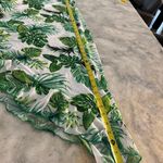 Tropical Ruffle Hem Cover Up, Size Large Photo 10