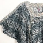 Fire Los Angeles  Animal Print Square Neck Top Size M Photo 4