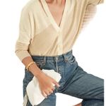 Understated Leather Crescent Clutch Crossbody Purse Photo 3